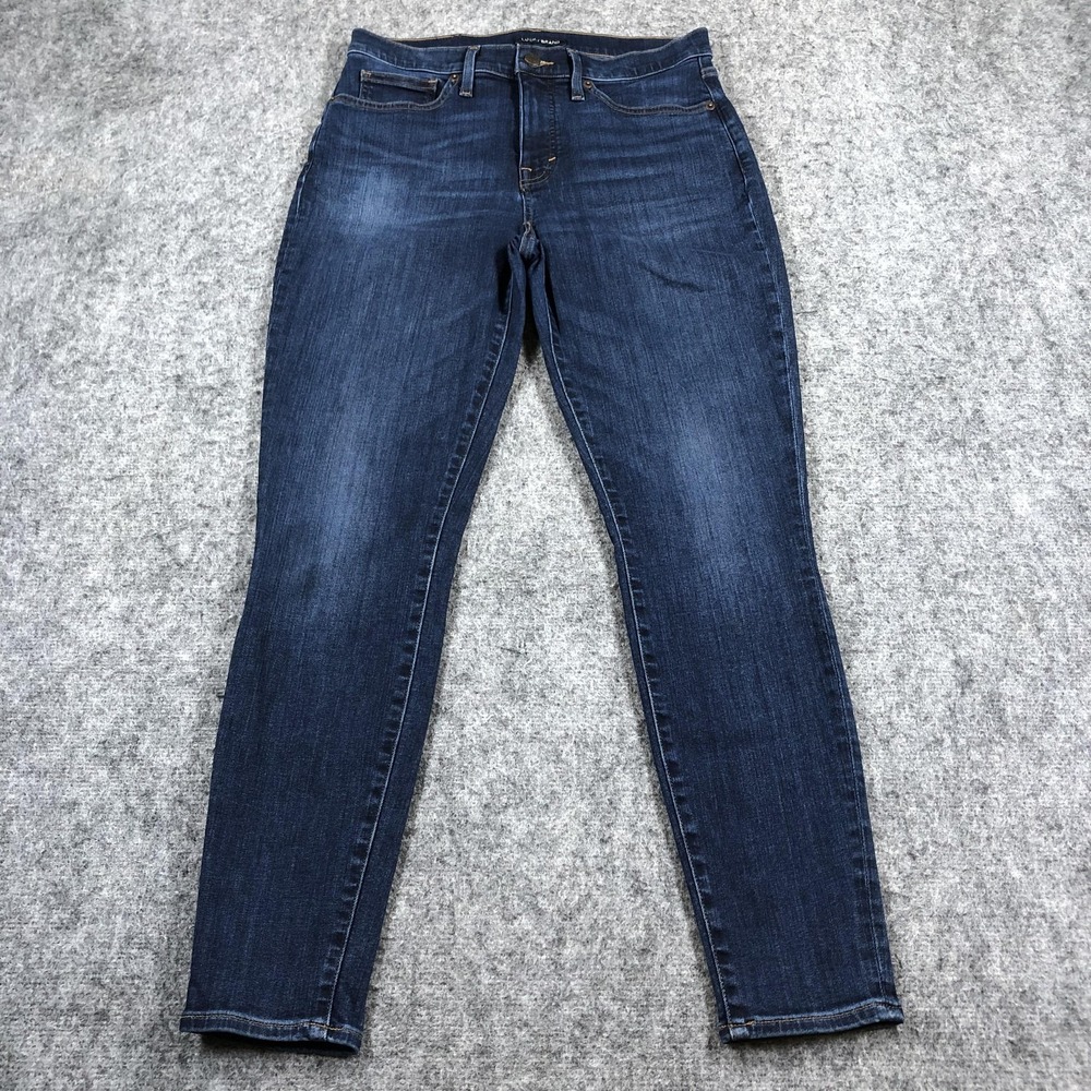 Lucky Brand Jeans Ava Womens 30 Medium Wash Mid Rise Skinny Stretch Denim